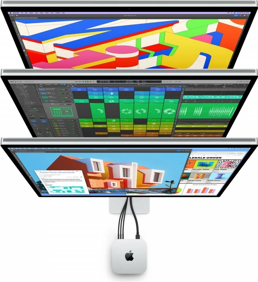 Kasë Apple Mac mini MCYT4ZE/A, M4, 24 GB RAM, 512 GB SSD, Argjend