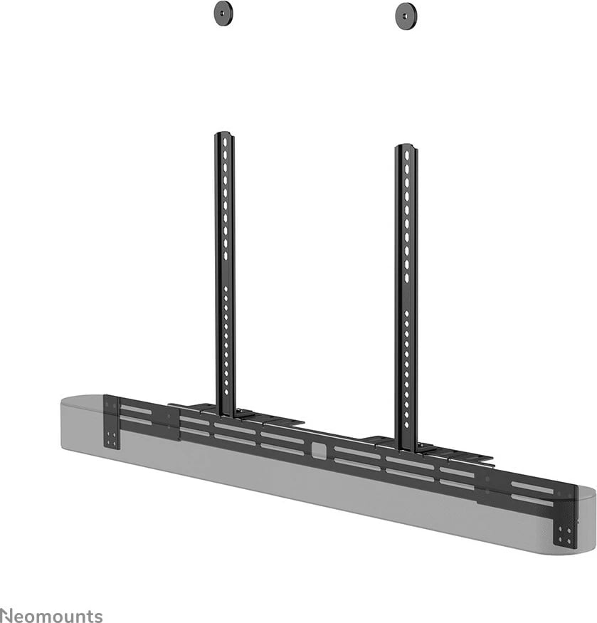 Mbajtës universal videobar/soundbar Neomounts AWL29-750BL1, çelik, 10 kg, i zi