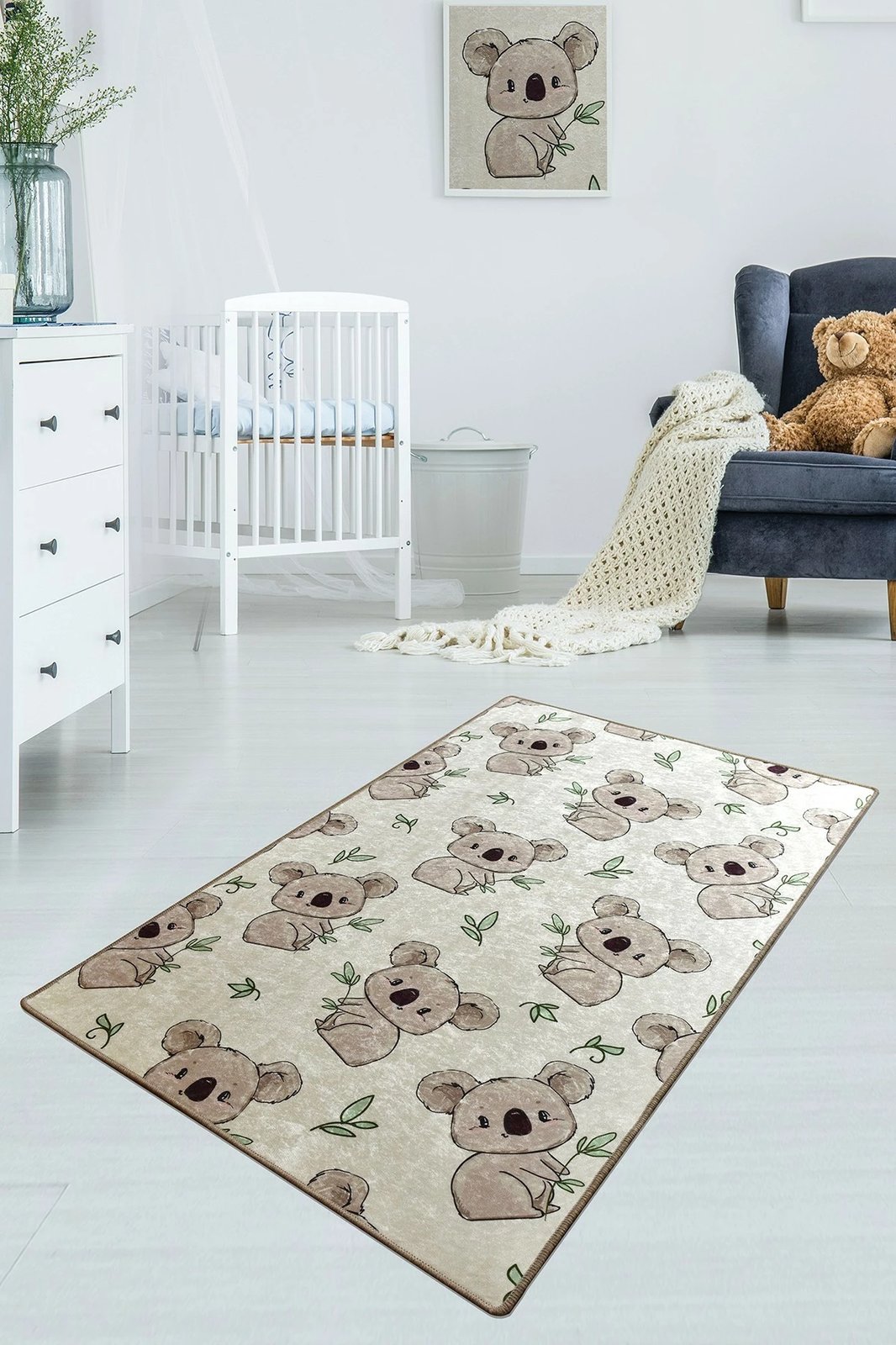 Qilim Conceptum Hypnose, koala, 140x190cm, ecru