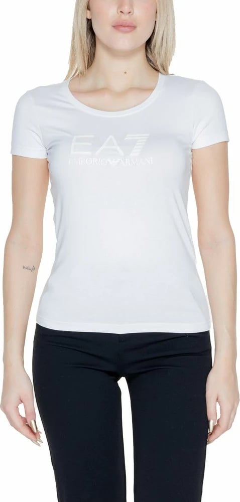 Maicë për femra EA7 Emporio Armani, krem