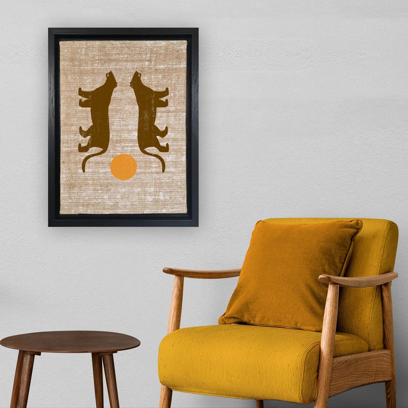 Pikturë dekorative në kanavacë, shumëngjyrëshe, Wallity, LSJ31812229978, 36x46 cm