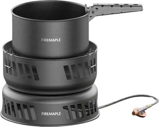 Set gatimi FIRE-MAPLE me djegës gazi, për kamping