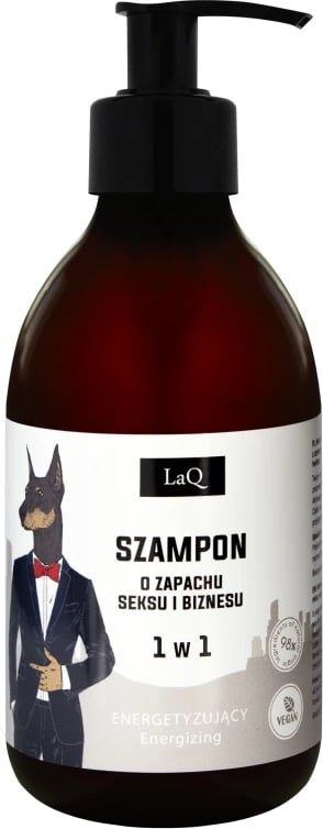 Shampon për meshkuj LaQ Energizing Men's Shampoo 1w1 Doberman 300ml Shampon për meshkuj LaQ Energizing Men's Shampoo 1w1 Doberman 300ml
