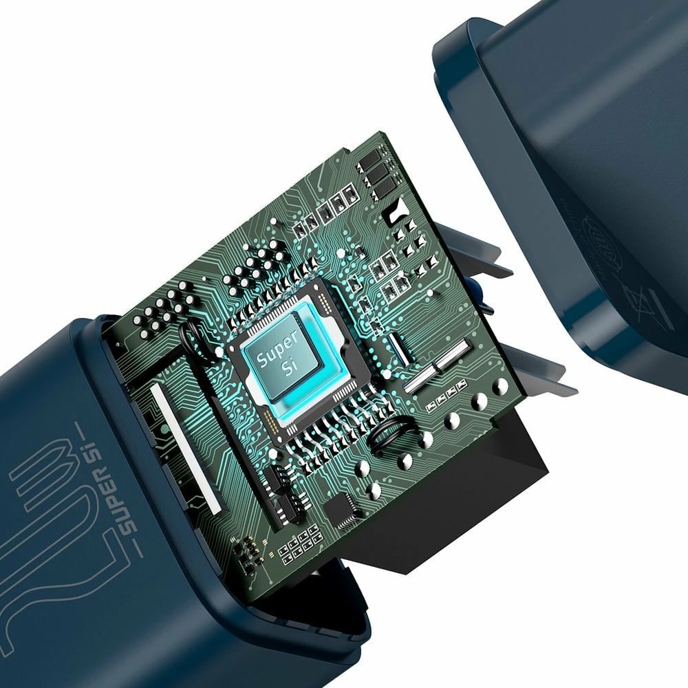 Karikues muri Baseus Super Si 1C, 20W, USB-C, Blu