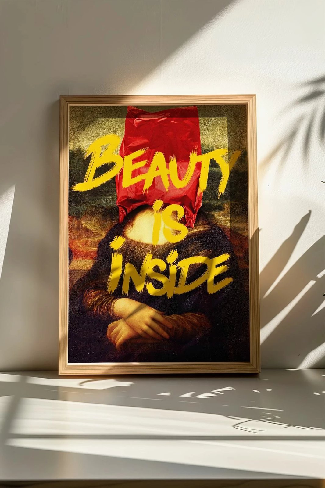 Pikturë dekorative me kornizë, shumëngjyrëshe, Wallity, Artsmdftek40-5070, 50x70cm