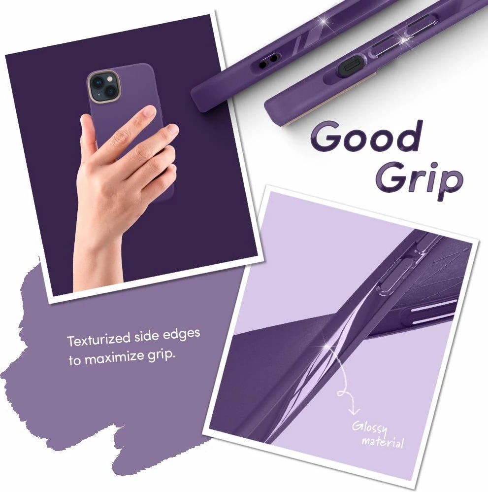 Mbështjellës Spigen Cyrill Ultra Color Mag për iPhone 14 Plus, MagSafe, Violet