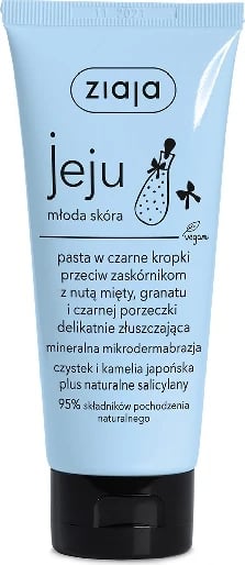 Pasta për pikat e zeza për femra Ziaja Jeju Black Dot Pore Paste 75ml