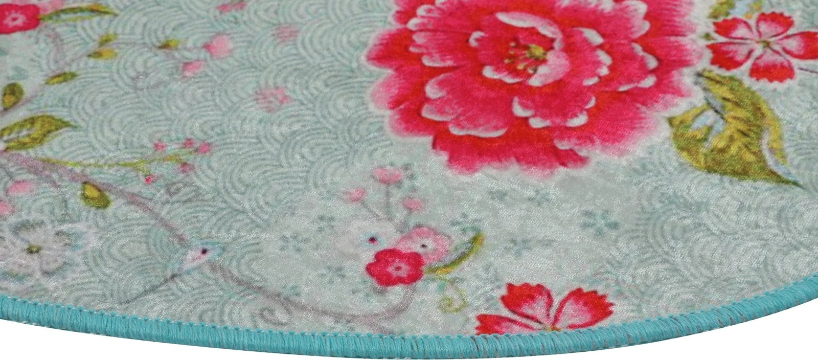 Set tapetash banjoje, dy copë, Mijölnir Lara, shumëngjyrëshe, ovale