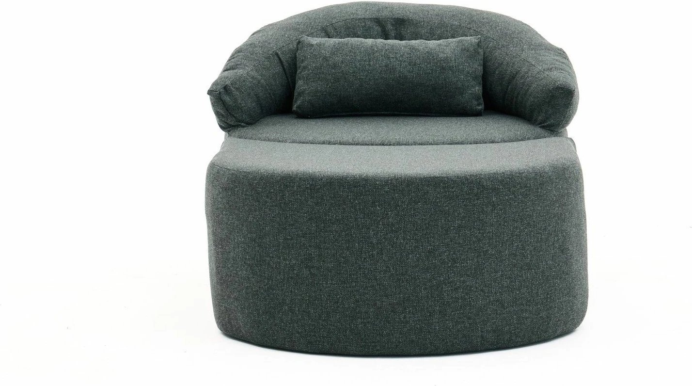 Karrige një vendëshe Pitta, ngjyrë antracit, Atelier del Sofa