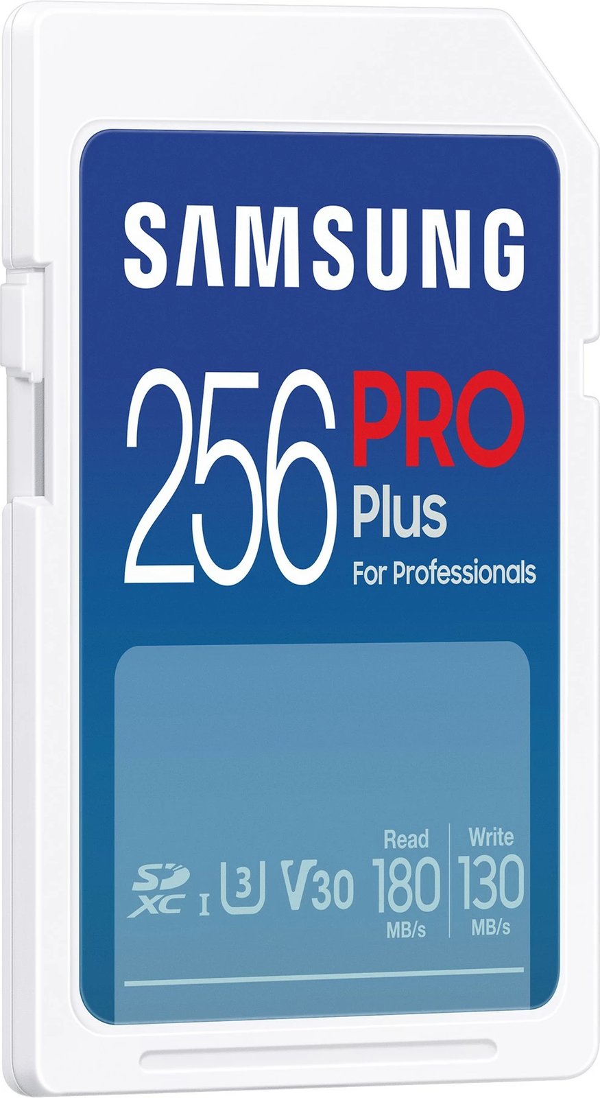 SD kartelë Samsung PRO Plus 256GB, SDXC, Class 10, UHS-I, 180MB/s, 130MB/s