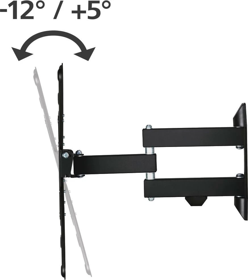 Mbajtëse TV Hama FullMotion 2 duar 32"-65", e zezë
