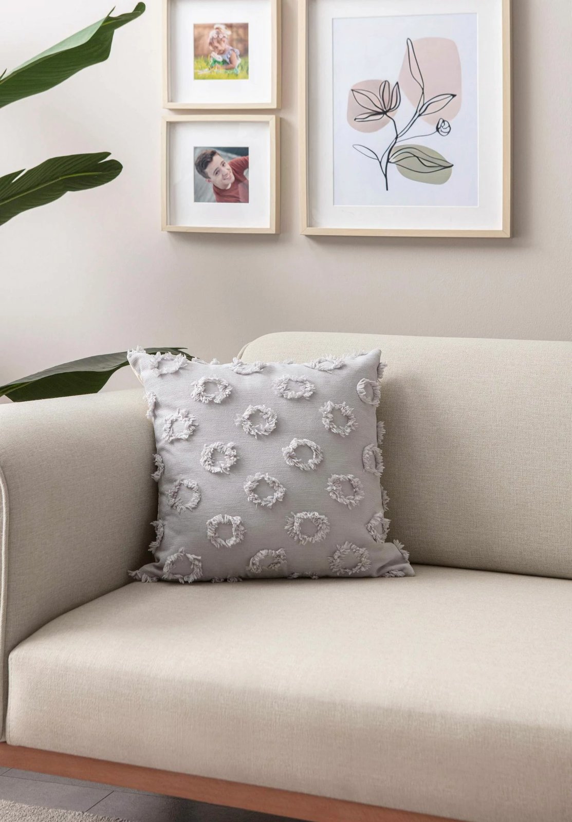 Set mbulesash për jastëkë (2 copë), Evila Originals, ngjyrë gri, 2029