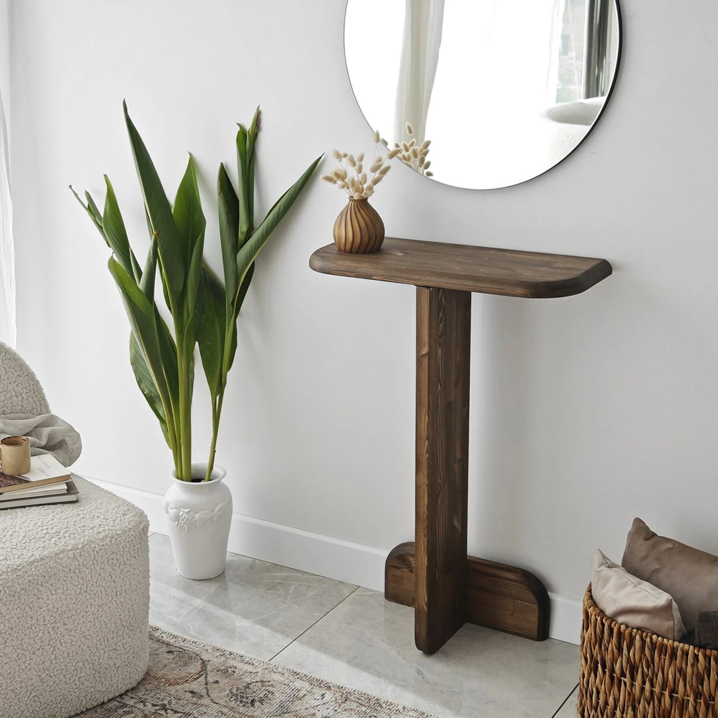 Komodë druri Hanah Home, Pratico, ngjyrë arre