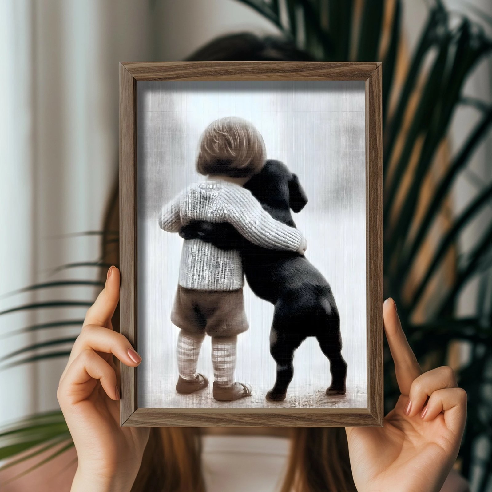 Pikturë dekorative me kornizë MDF, Wallity, GE226-L