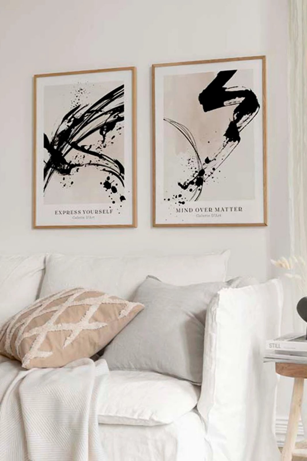 Piktura dekorative me kornizë (2 copë), Wallity, Artcerceve10