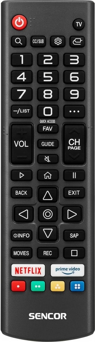 Televizor SMART Sencor SLE 24S830MB, 24 inç, webOS, Wi-Fi, Bluetooth, HD Ready, i zi