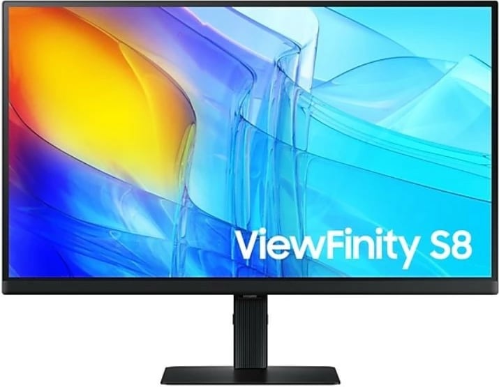 Monitor Samsung ViewFinity S8 LS27D800UAUXEN, 27", IPS, 4K UHD, 3840x2160, USB-C, LAN, E zezë
