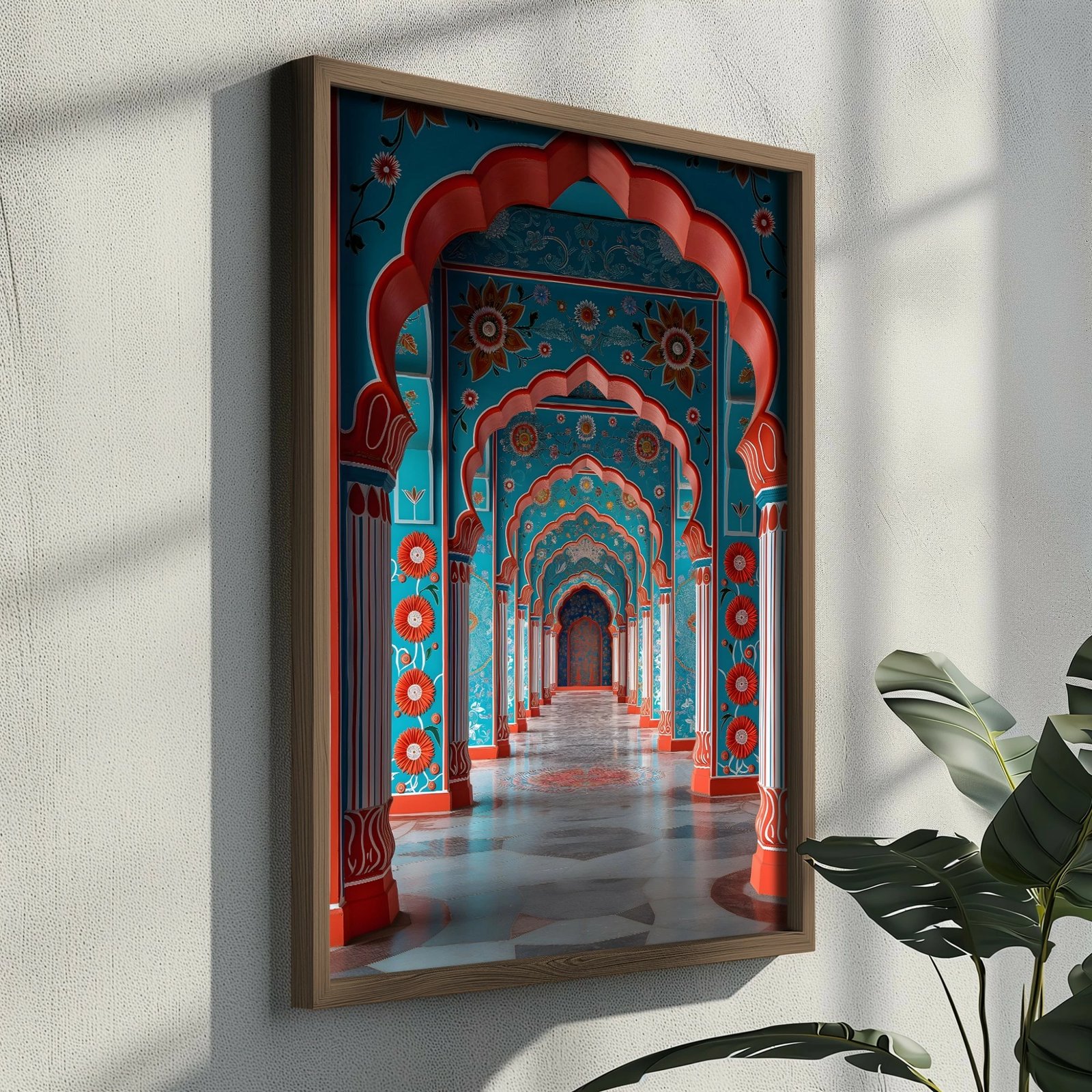 Pikturë dekorative me kornizë MDF, Wallity, GE122-L