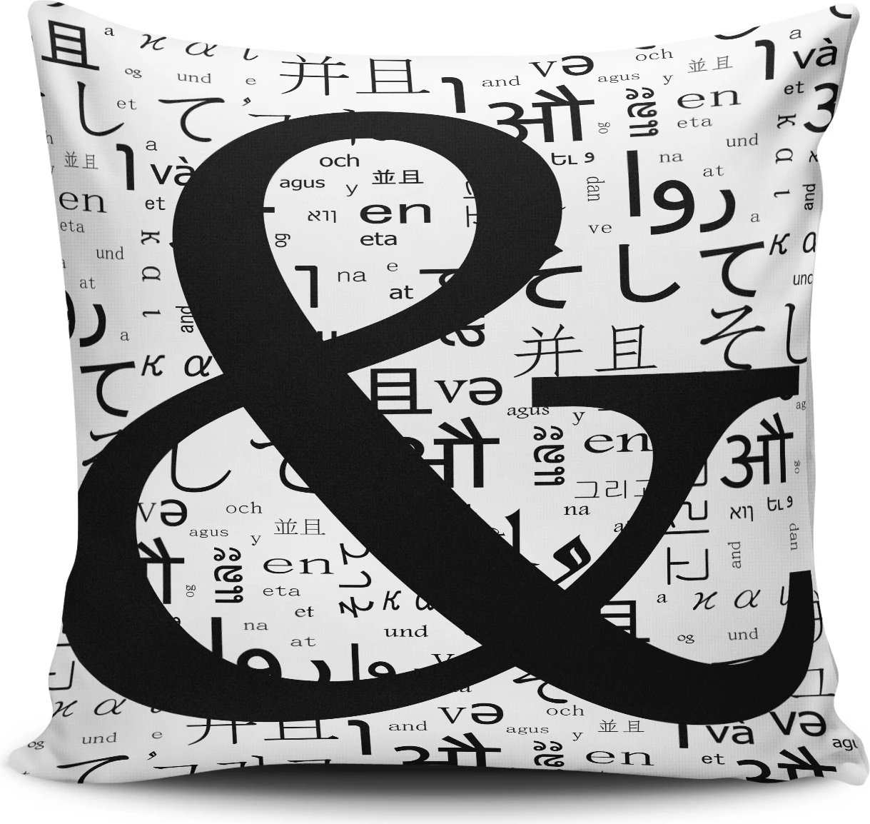 Jastëk Aberto Design, NKRLNT-410, shumëngjyrësh, 43x43cm