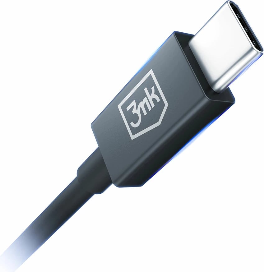 Kabllo Thunderbolt 3mk Hyper USB4, 1m, 240W, USB-C në USB-C, E zezë