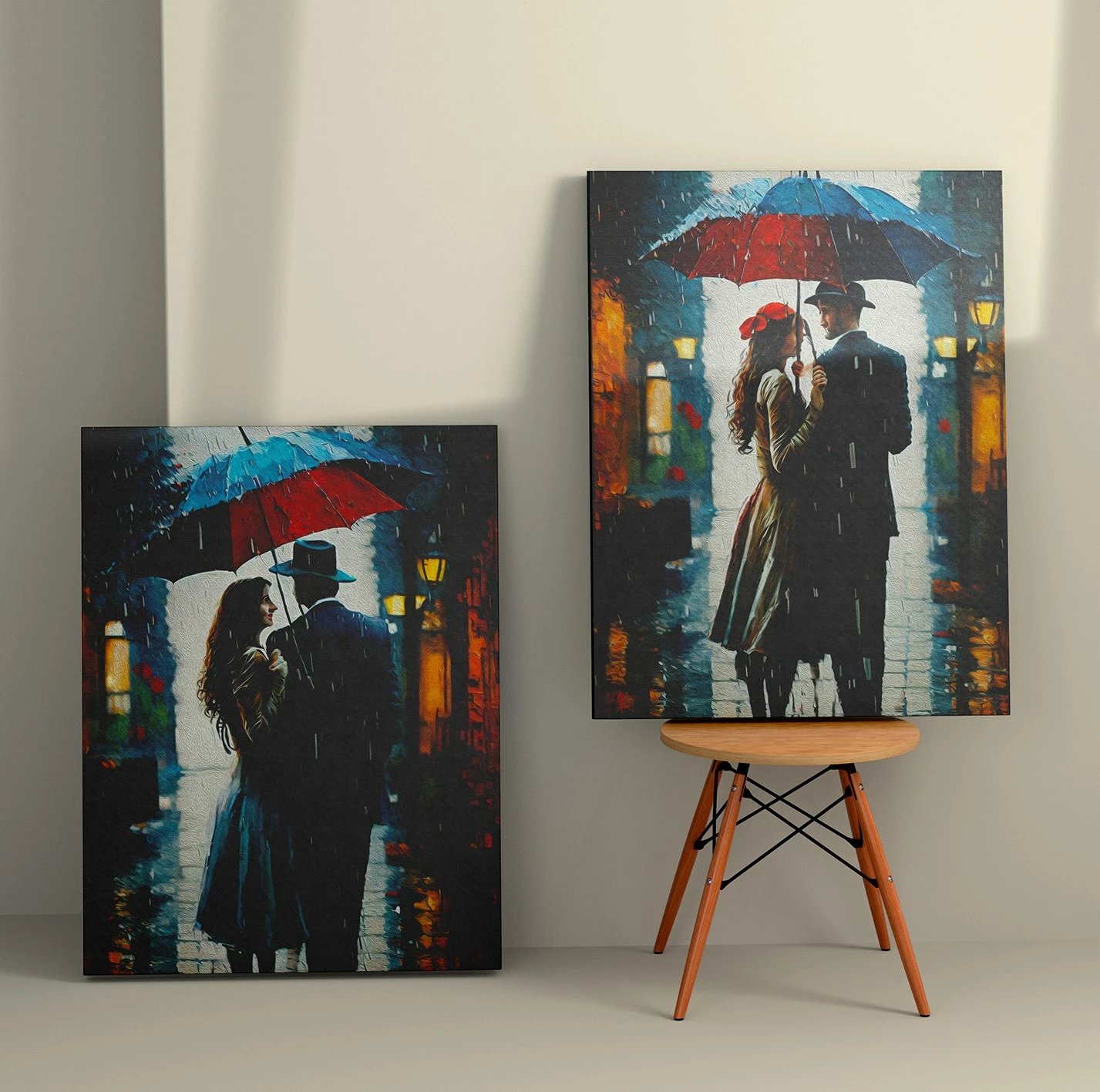 Pikturë dekorative në kanavacë (2 copë), Wallity, 2KNV4332, 50x70cm