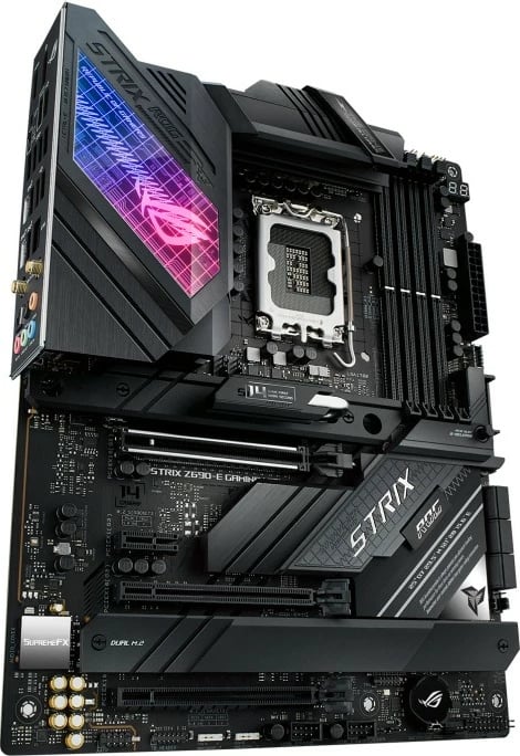 Pllakë amë ASUS ROG STRIX Z690-E GAMING WIFI, Intel, LGA 1700, DDR5-SDRAM, 192 GB