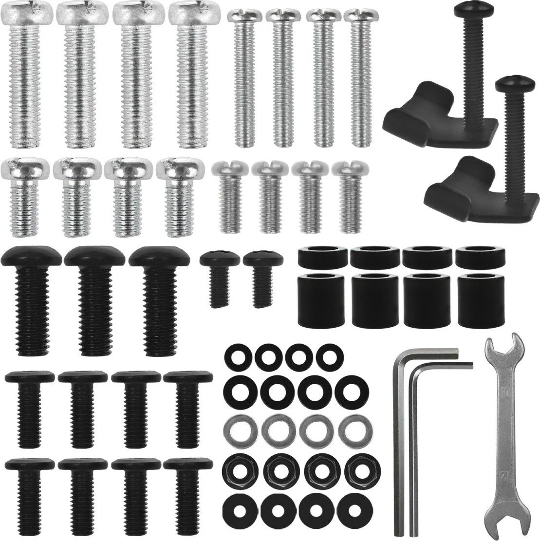 Karrocë mobile për TV Ergo Office ER-304B, për ekrane 37-75", e zezë