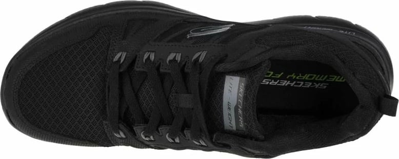 Atlete Skechers për meshkuj, të zeza