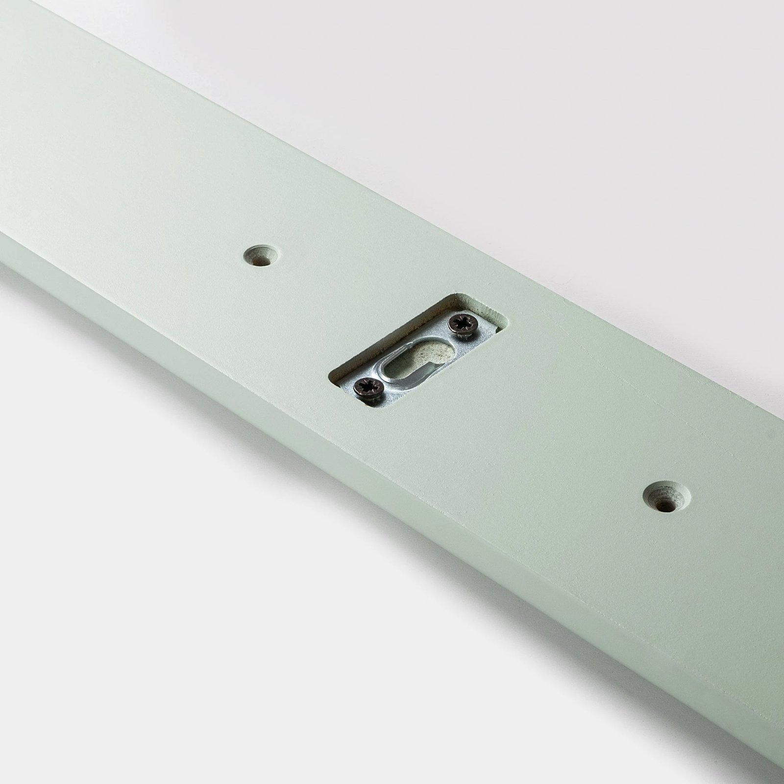 Varëse muri prej druri, ngjyrë mint dhe ari, Skye Decor, ASK-019, 100x7x8cm