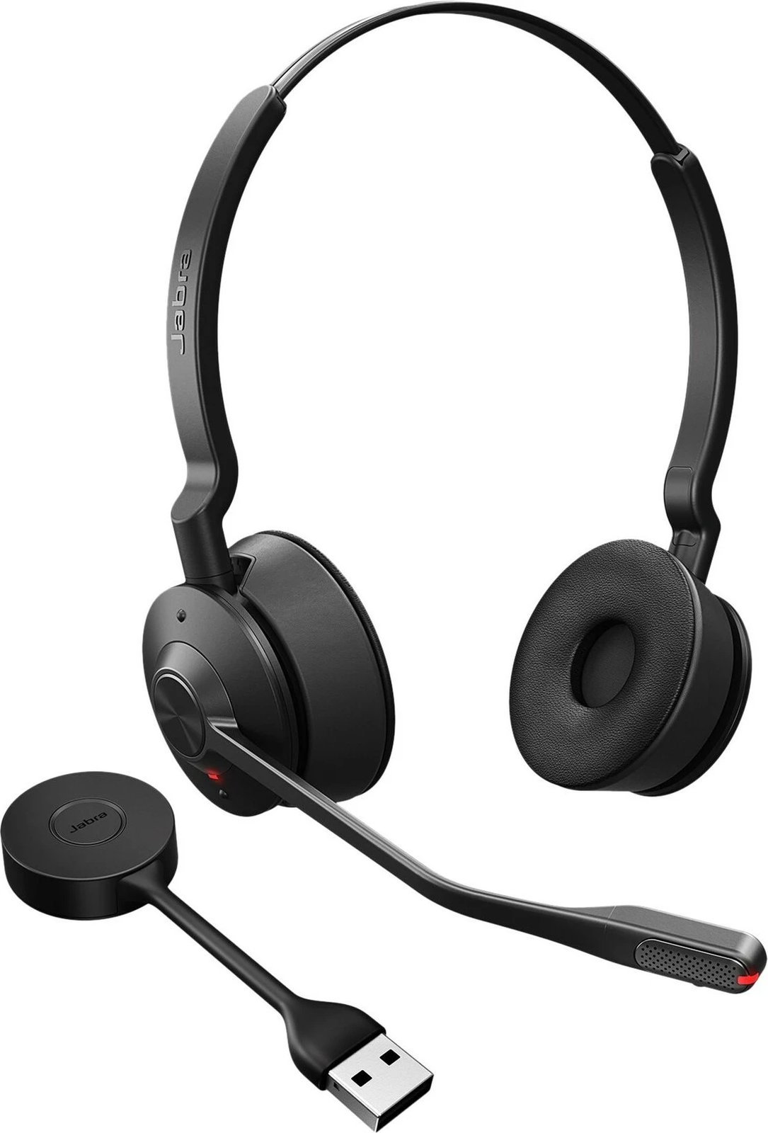 Kufje Jabra Engage 55, USB-A UC Stereo, Wireless, Office/Call center, 83 g, Black, Titanium