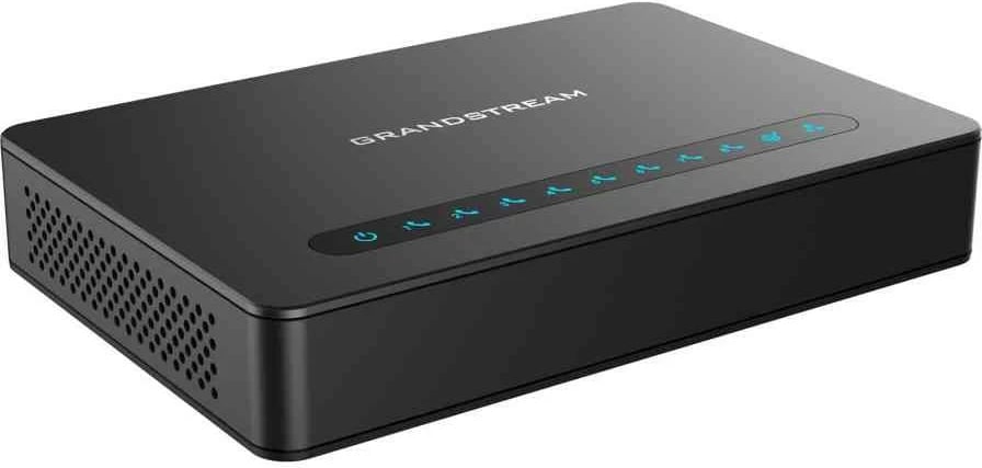 Gateway VoIP Grandstream HT818, 8 porte FXS, router NAT Gigabit