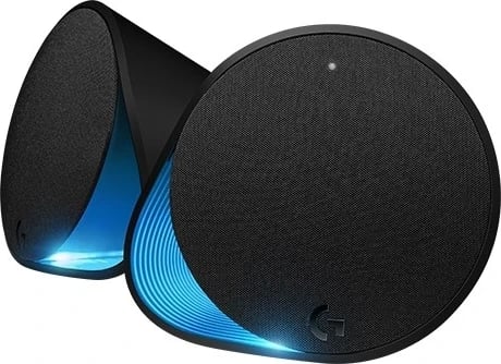 Kasë Logitech G560 për kompjuter, e zezë