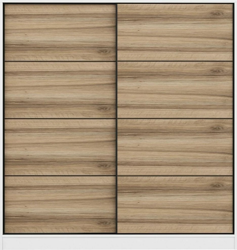 Dollap Skye Decor, ngjyrë e bardhë dhe dore, 3962