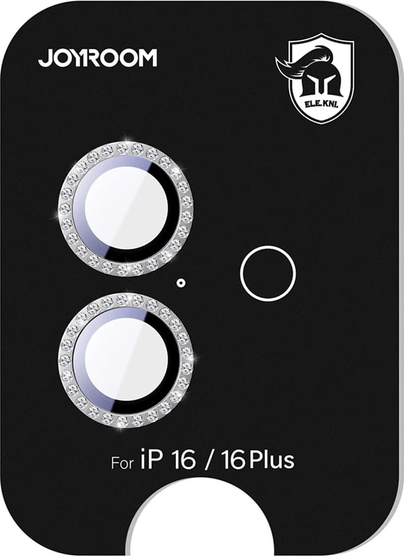 Xham mbrojtës për lente Joyroom JR-MSJ0272 për iPhone 16/16 Plus, argjendtë