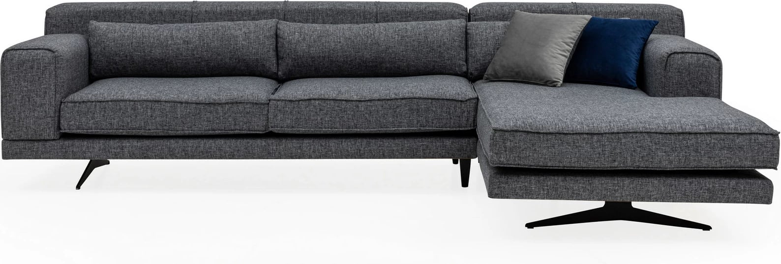 Këndollëse Jivago, kënd i djathtë, ngjyrë gri, Atelier del Sofa