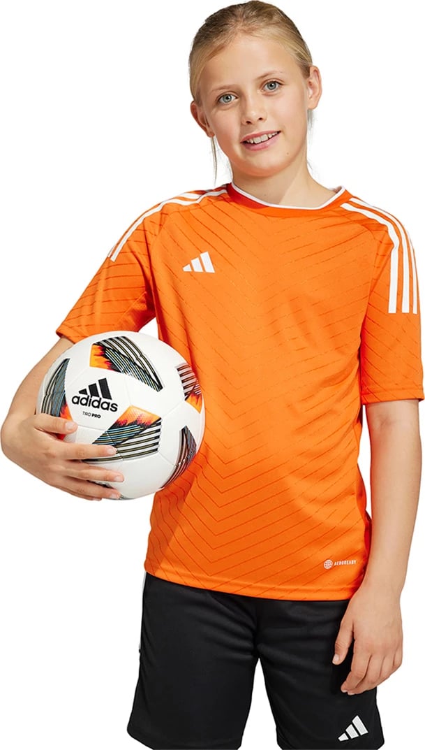 Maicë për fëmijë adidas, portokalli