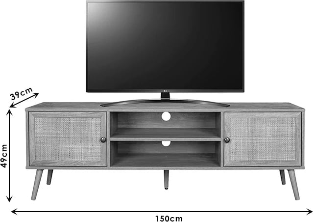 Dollap TV Oslo, ngjyrë sonoma, 150x39x49cm