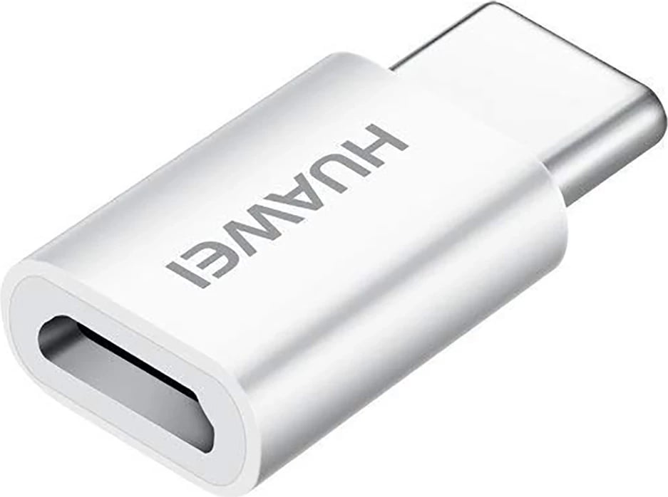 Adapter Huawei AP52 microUSB/Type-C, Bardhë