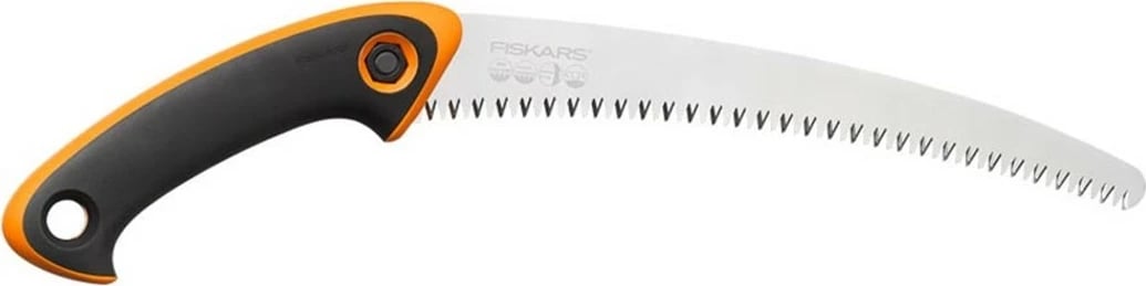 Sharrë dore Fiskars SW-240, çelik, dorezë zezë/portokalli