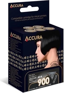 Bojë Accura Brother (LC900BK), e zezë