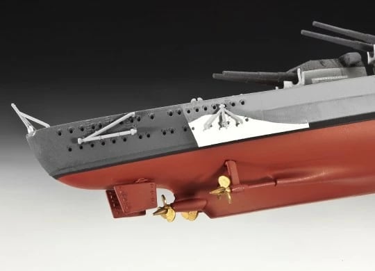 Model plastik i anijes luftarake Revell Bismarck 1:700, 295 pjesë Model plastik i anijes luftarake Revell Bismarck 1:700, 295 pjesë