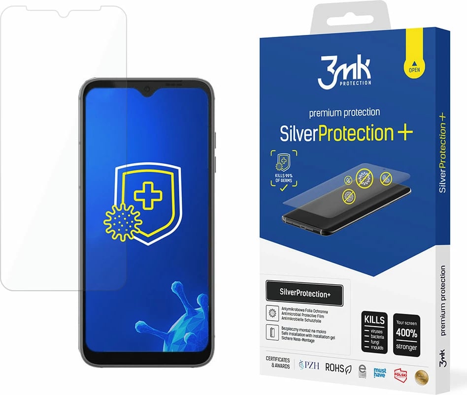 Film mbrojtës për ekran, 3mk Protection SilverProtection+ për Fairphone 4, transparent