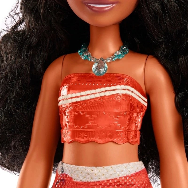 Kukull Disney Princess Vaiana Mattel HLW02/HPG68 me veshje tradicionale, për vajza