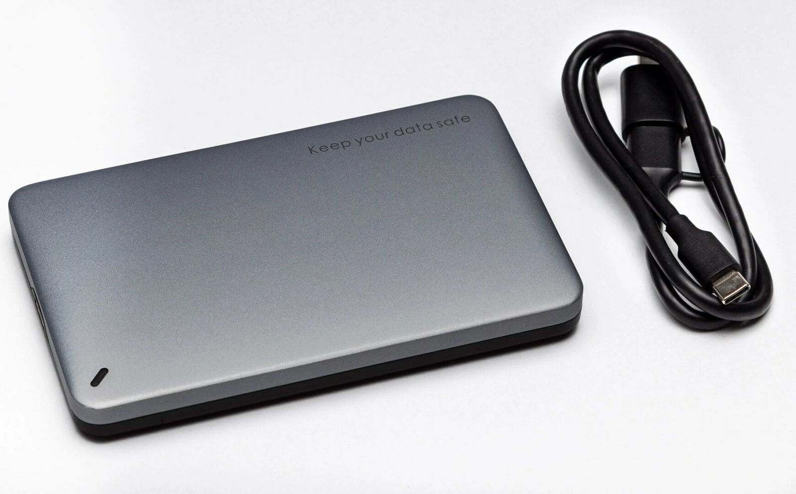 Case për Hard Disk Tech Time 2.5'' Transparent Hdd enclosure SATA 5G/USB A TO Type-C 0.5m Length Cable