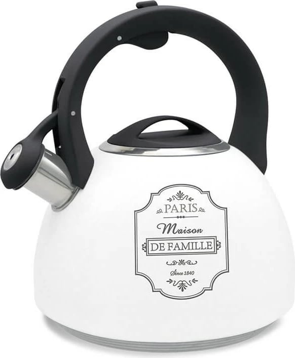 Çajnik klasik Feel-Maestro PARIS MAISON MR-1324, 2.5L, Bardhë/Zi