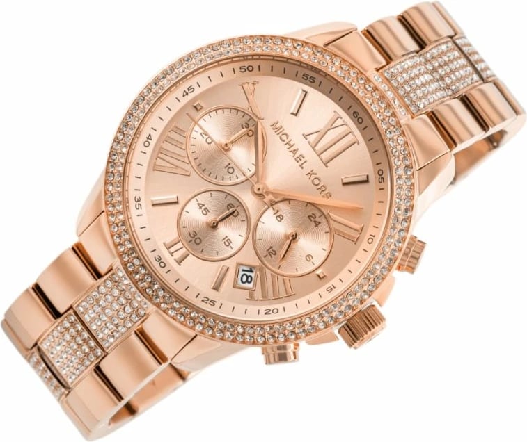 Orë dore për femra Michael Kors, rozë e artë