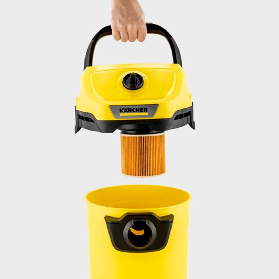 Fshesë universale KARCHER WD 3 V-17/4/35 + grykat 17 L 1000 W, E zezë, E verdhë