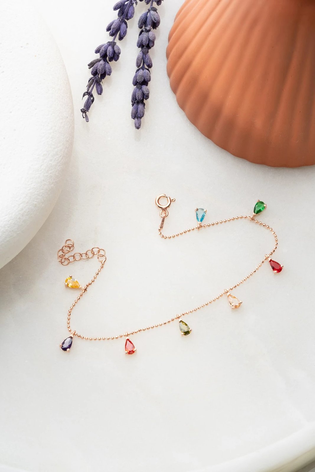 Byzylyk argjendi, ngjyrë rozë ari, Jumeon, NRZ1052