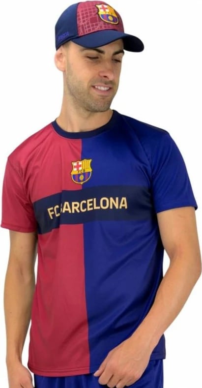Kapelë FC Barcelona për femra dhe fëmijë, shumëngjyrëshe
