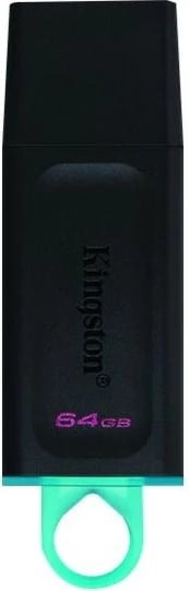 Kingston DataTraveler Exodia - 64GB, USB Flash Drive (black with teal)